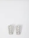 Self-portrait Multi Crystals Earrings