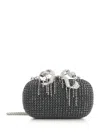 Self-portrait Navy Chainmail Clutch