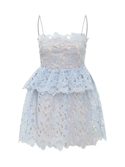 SELF-PORTRAIT ORGANZA MINI DRESS