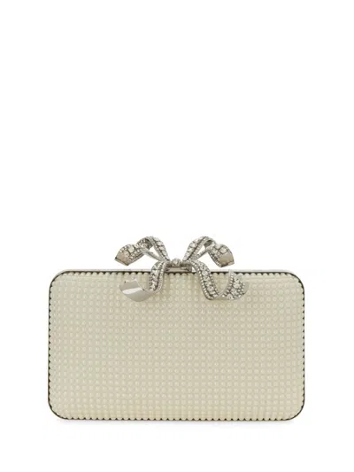 Self-portrait Pearl Box Clutch Bag