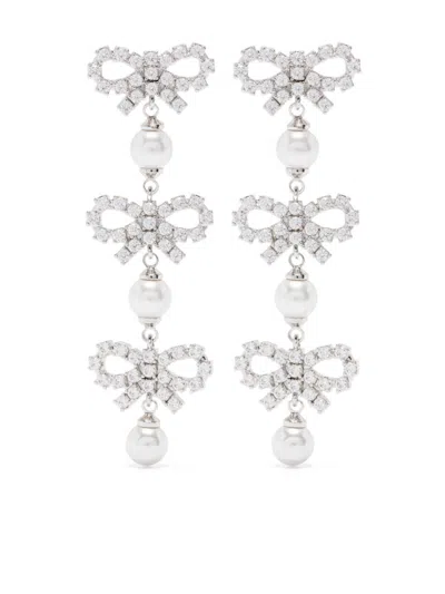 Self-portrait Pearl Drop Earrings