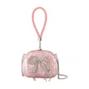 Self-portrait Pearl Top Handle Clutch