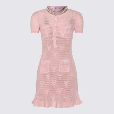 Self-portrait Pink Cotton Dress