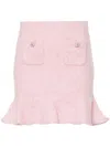 Self-portrait Skirts In Pink & Purple