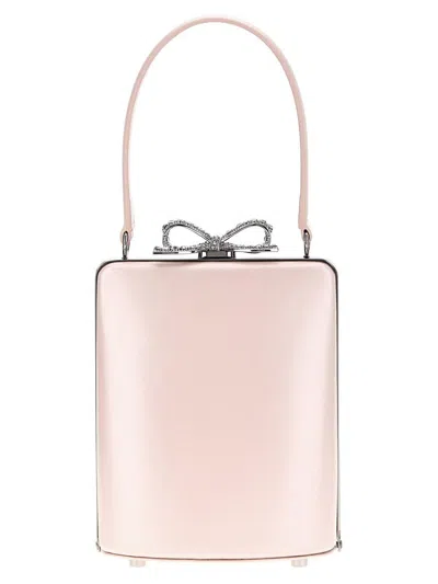 Self-portrait 'pink Leather Mini Bow' Handbag
