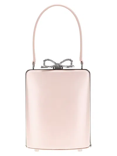 Self-portrait 'pink Leather Mini Bow' Handbag