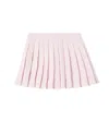 Self-portrait Pink Bow Boucle Skirt In Pink