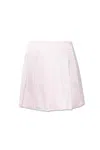 Self-portrait Self Portrait Women's Pleated Satin Mini Skirt