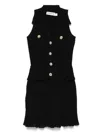 Self-portrait Pointelle-knit Dress