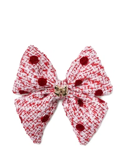 SELF-PORTRAIT POLKA-DOT HAIR CLIPS