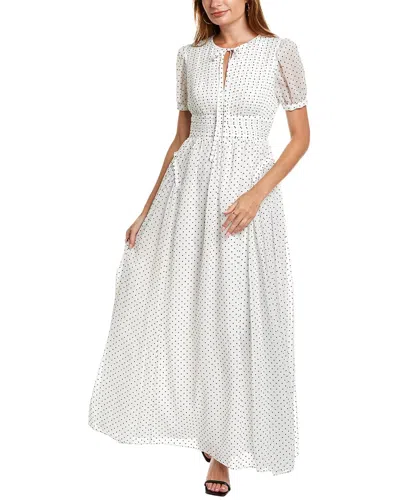 SELF-PORTRAIT SELF-PORTRAIT POLKA DOT MAXI DRESS