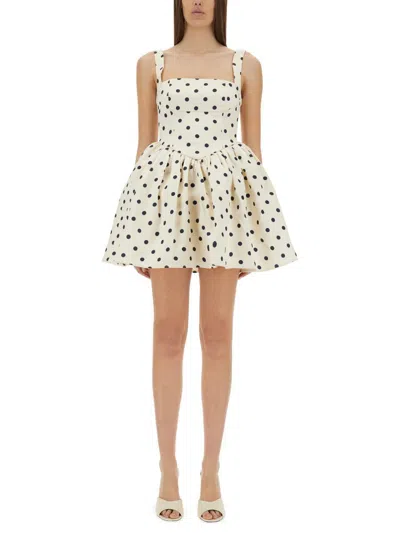 SELF-PORTRAIT SELF-PORTRAIT "POLKA DOT" MINI DRESS