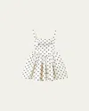 Self-portrait Pleated Polka-dot Duchesse-satin Mini Dress