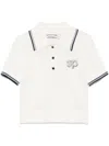 Self-portrait Women Polo With Sp Application In Nude & Neutrals