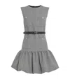 Self-portrait Self Portrait Women Prince Of Wales Check Mini Dress In Gray