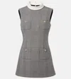 Self-portrait Prince Of Wales Check Minidress