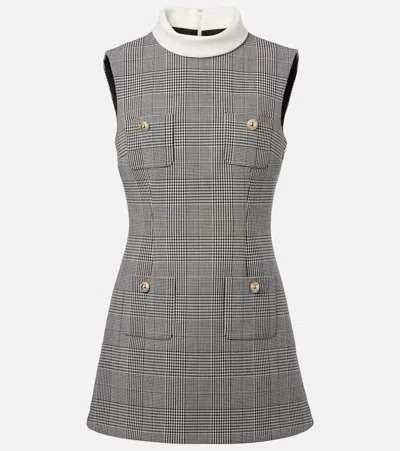 Self-portrait Prince Of Wales Check Minidress