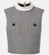 Self-portrait Prince Of Wales Check Top