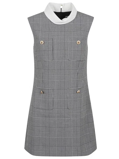 SELF-PORTRAIT SELF-PORTRAIT PRINCE OF WALES MINI DRESS