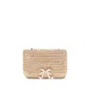 Self-portrait Raffia Shoulder Bag