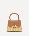 Self-portrait Rattan Bow Handbag