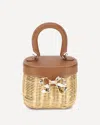 Self-portrait Rattan Handbag