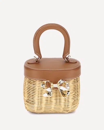 Self-portrait Rattan Handbag