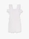 Self Portrait Residency Christopher Kane Residency Knitted Dress With Ruffles