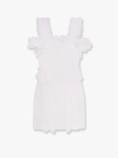Self Portrait Residency Christopher Kane Residency Knitted Dress With Ruffles