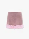 Self Portrait Residency Christopher Kane Residency Skirt With All-over Rhinestones