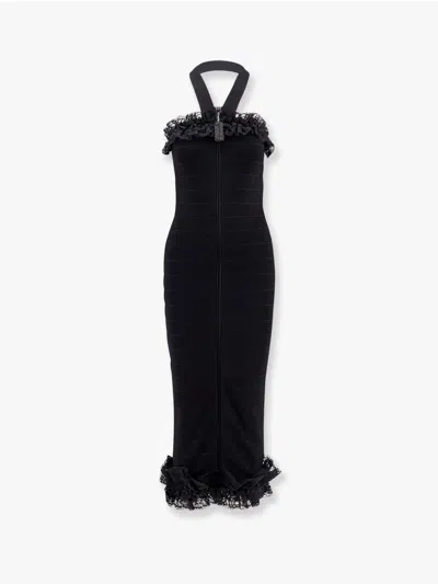 Self Portrait Residency Christopher Kane Residency Viscose Dress With Laces Detail