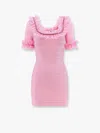Self Portrait Residency Christopher Kane Residency Viscose Dress In Pink
