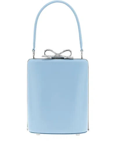 Self-portrait Rhinestone-bow Tote Bag