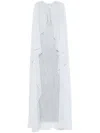 Self-portrait Rhinestone-embellished Gown In Blue