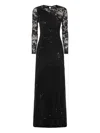 Self-portrait Black Dress In Black