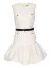 Self-portrait Self Portrait Women Taffeta Mini Dress In White