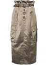 Self-portrait Self Portrait Skirts In Neutrals
