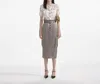 Self-portrait Self Portrait Skirts In Beige