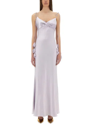 Self-portrait Self Portrait Satin Maxi Dress