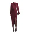 Self-portrait Satin Midi Dress