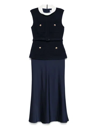 Self-portrait Layered Dress