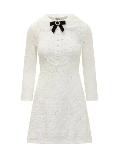 Self-portrait White Lace Short Dress
