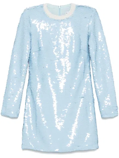 SELF-PORTRAIT SEQUIN MINI DRESS