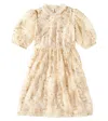 Self-portrait Sequined Tulle Dress In White