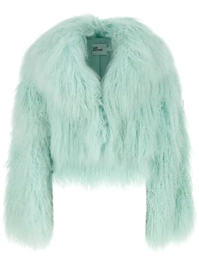SELF-PORTRAIT SHEARLING JACKET