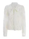 Self-portrait Shirt In White