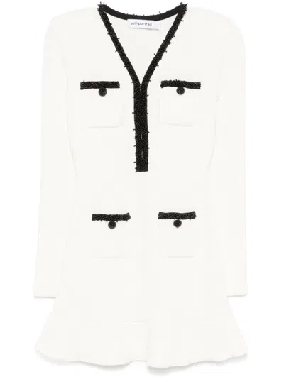 SELF-PORTRAIT SHORT DRESS