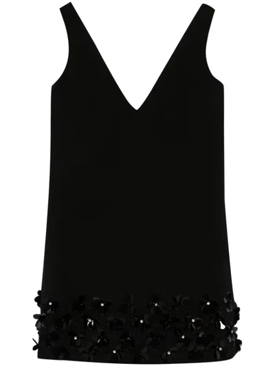 SELF-PORTRAIT SHORT DRESS WITH SEQUINS