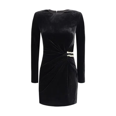 Self-portrait Short Velvet Dress
