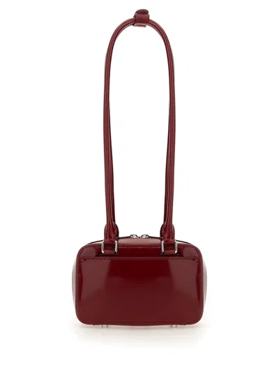 Self-portrait Shoulder Bag In Bordeaux